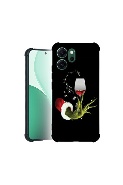 bestcase Carcasă Pro Shock pentru Oppo Reno 14F / FS, cu design Xmas Grinch, ...