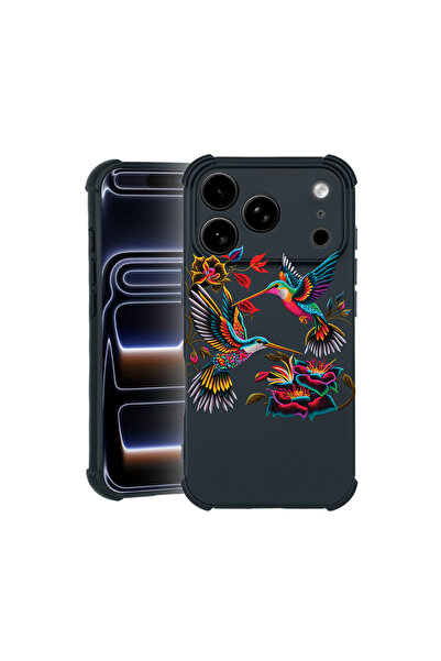 bestcase Θήκη Pro Shock για Apple iPhone 17 Pro, με σχέδιο Hommingbird, 31000...