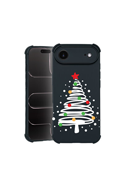 bestcase Carcasă Pro Shock pentru Apple iPhone 17 Air, cu design Brad de Crăc...