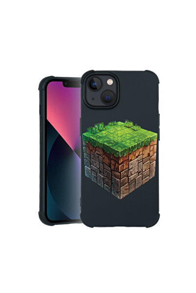 bestcase Carcasă Pro Shock pentru Apple iPhone 12 / 12 Pro, cu design Minecra...
