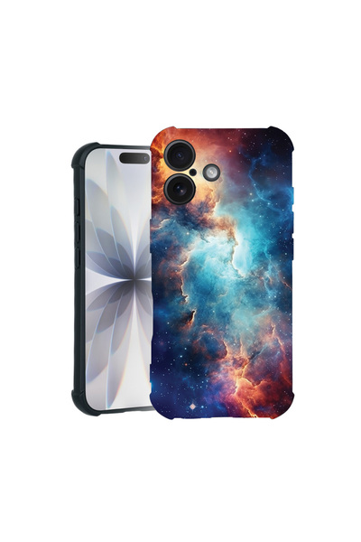 bestcase Carcasă Pro Shock pentru Apple iPhone 15 Pro, cu design Galaxies, 31...