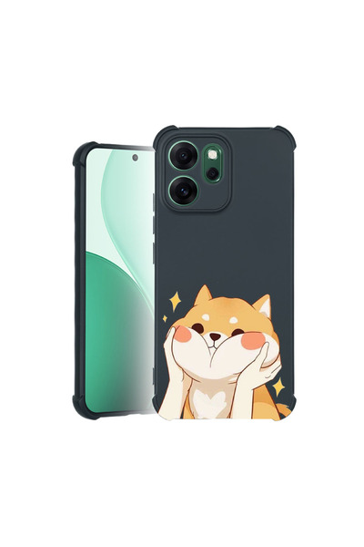 bestcase Carcasă Pro Shock pentru Oppo Reno 14F / FS, cu design Emoji - Sweet Cat, 3100041 ASB 596