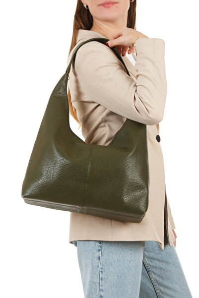 Adelina Bags Women's 2-Piece Bag Pack Casual Soft Textured Large Size Arm Shoulder and Tote Bag