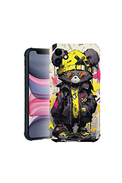 bestcase Carcasă Pro Shock pentru Apple iPhone 11, cu design Teddy Bear în cu...