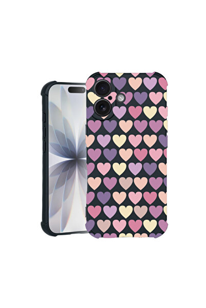 bestcase Θήκη Pro Shock για Apple iPhone 16 Pro Max, με σχέδιο Hearth, 310003...