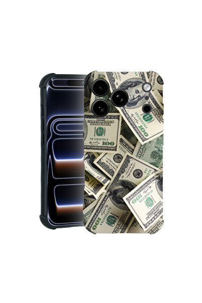 bestcase Carcasă Pro Shock pentru Apple iPhone 17 Pro, cu design model bani, ...