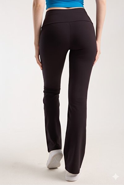 CRNSSWİMWEAR High Waist Spanish Leg Fitness and Casual Leggings