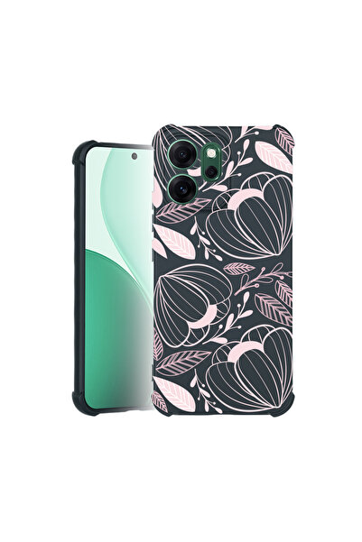 bestcase Carcasă Pro Shock pentru Oppo Reno 14F / FS, cu design floral roz tropical, 3100041 ASB 113