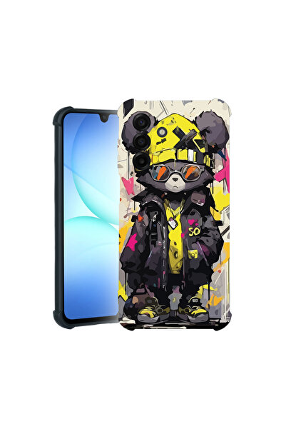 bestcase Carcasă Pro Shock pentru Samsung Galaxy A16, cu design Teddy Bear în culori pastelate, 3100020 ASB 1465