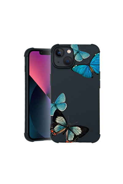 bestcase Carcasă Pro Shock pentru Apple iPhone 12 / 12 Pro, cu design fluturi...
