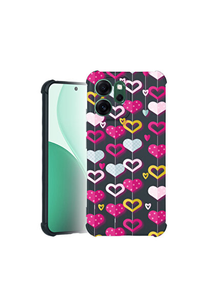 bestcase Carcasă Pro Shock pentru Oppo Reno 14F / FS, cu design Lovely Hearts...