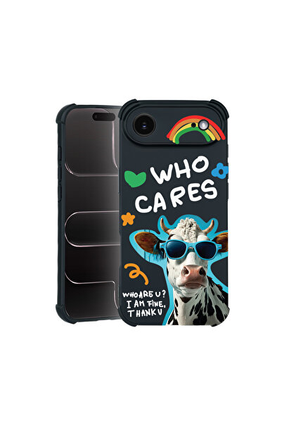 bestcase Θήκη Pro Shock για Apple iPhone 17 Air, με σχέδιο Cool Cow - Ποιος ν...