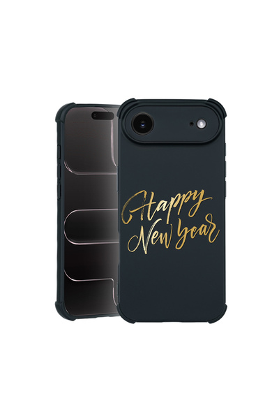bestcase Carcasă Pro Shock pentru Apple iPhone 17 Air, cu design Happy New Ye...