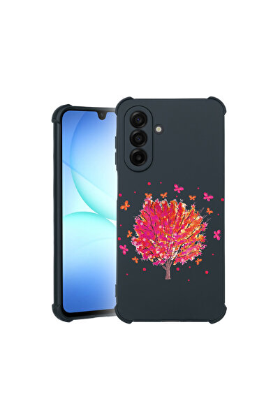 bestcase Carcasă Pro Shock pentru Samsung Galaxy A26, cu design fluturi copac, 3100022 ASB 1846