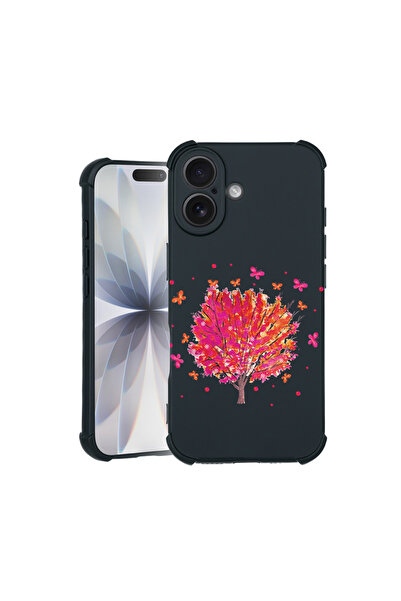 bestcase Carcasă Pro Shock pentru Apple iPhone 16 Pro, cu design fluturi copa...