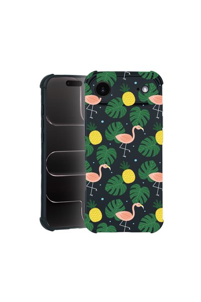bestcase Калъф Pro Shock за Apple iPhone 17 Air, с дизайн Фламинго, 3100040 A...