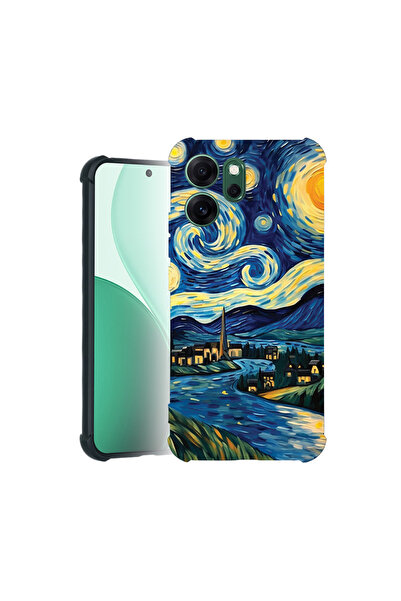 bestcase Carcasă Pro Shock pentru Oppo Reno 14F / FS, cu design Starry Night, 3100041 ASB 1270