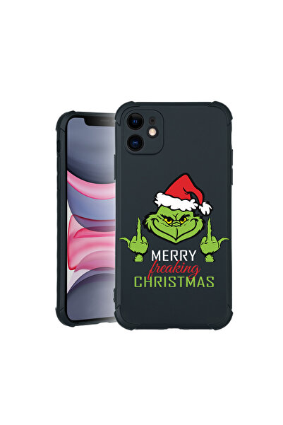 bestcase Carcasă Pro Shock pentru Apple iPhone 11, cu design Grinches - Merry...