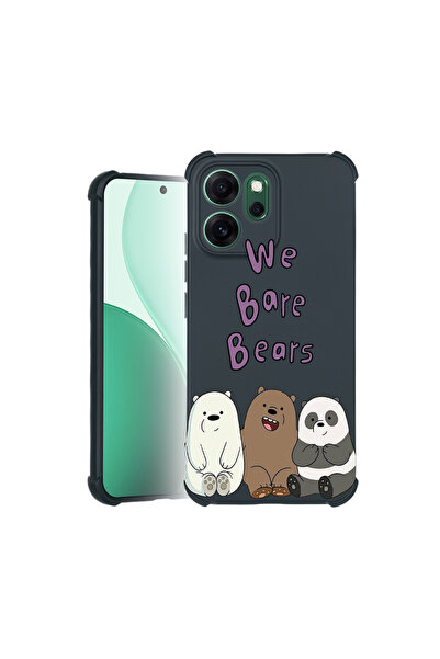 bestcase Калъф Pro Shock за Oppo Reno 14F / FS, с дизайн с мечки, 3100041 ASB...