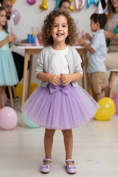 punicha Girl Lilac Tutu Skirt
