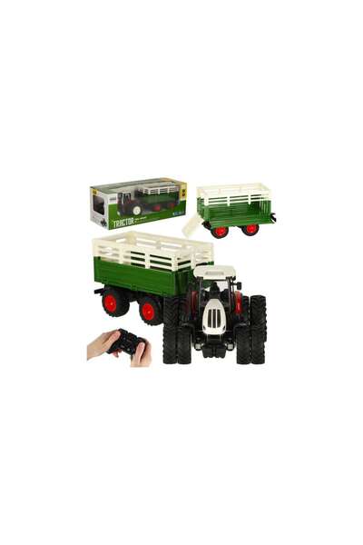 Three top online RC Remote-Controlled Farm Tractor with Trailer 2.4GHz 3.7V 500mAh