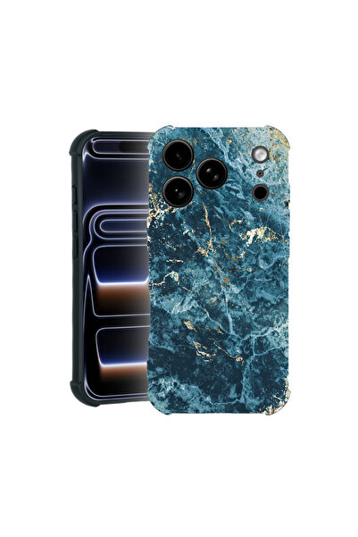 bestcase Carcasă Pro Shock pentru Apple iPhone 17 Pro Max, cu design marmorat...