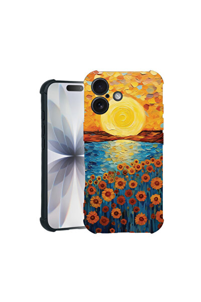 bestcase Carcasă Pro Shock pentru Apple iPhone 15 Pro, cu design pictură floa...