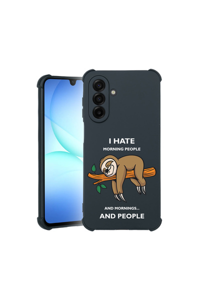 bestcase Carcasă Pro Shock pentru Samsung Galaxy A36 5G, cu design I Hate Morning, 3100023 ASB 1613