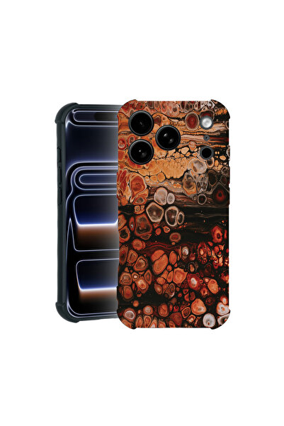 bestcase Carcasă Pro Shock pentru Apple iPhone 17 Pro, model lemn, 3100038 AS...