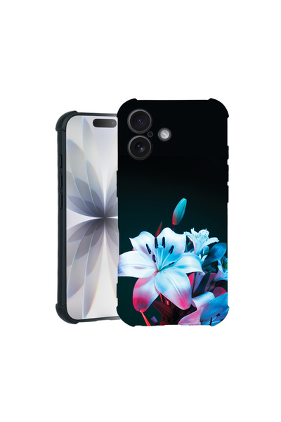 bestcase Калъф Pro Shock за Apple iPhone 17, дизайн с орхидея, 3100037 ASB 1377