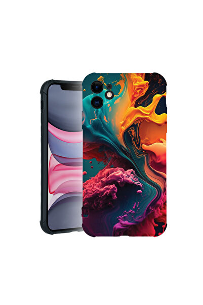 bestcase Carcasă Pro Shock pentru Apple iPhone 11, cu Design Liquid Colors, 3...