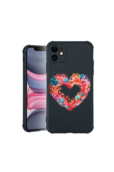 bestcase Carcasă Pro Shock pentru Apple iPhone 11, cu design Coral Heart, 310...
