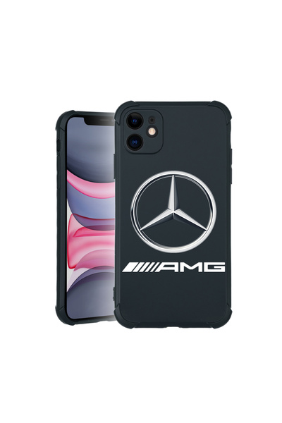 bestcase Carcasă Pro Shock pentru Apple iPhone 11, cu design Mercedes-Benz AM...