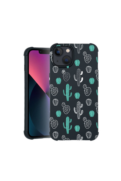 bestcase Carcasă Pro Shock pentru Apple iPhone 14, cu design Cactus, 3100028 ASB 84