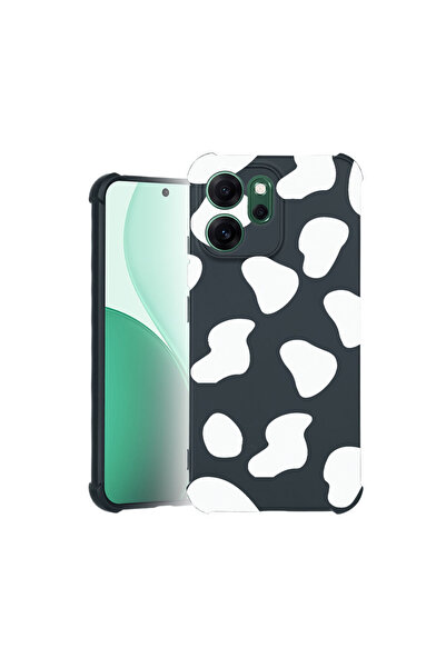 bestcase Carcasă Pro Shock pentru Oppo Reno 14F / FS, cu design Black Cow, 31...