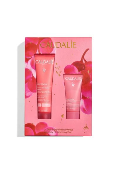 Caudalie Paris Caudalie Vinohydra Duo Hidratant – Cremă de față 60ml și Demachiant 30ml, Hidratare Intensă