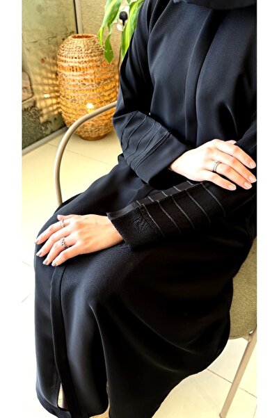 Korean عباية نص كلوش ملكي وتصميم رائع