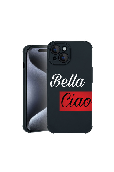 bestcase Θήκη Pro Shock για Apple iPhone 15, cu Design Bella Ciao, 3100031 AS...