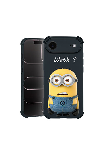 bestcase Carcasă Pro Shock pentru Apple iPhone 17 Air, cu design Minion What?...
