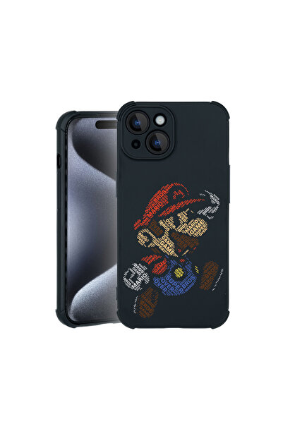 bestcase Carcasă Pro Shock pentru Apple iPhone 15, cu design caligrafie Super...