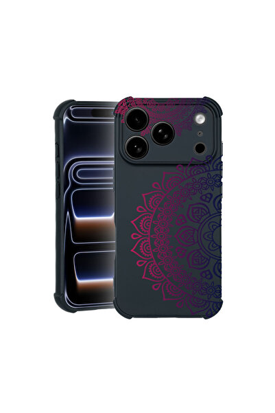 bestcase Калъф Pro Shock за Apple iPhone 17 Pro, дизайн с дантела, нефигурати...