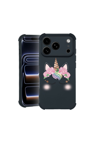 bestcase Carcasă Pro Shock pentru Apple iPhone 17 Pro, cu design Unicorn, 310...