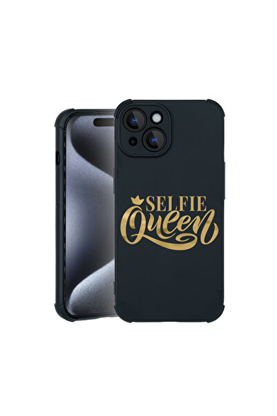 bestcase Carcasă Pro Shock pentru Apple iPhone 15, cu design Selfie Queen, 31...
