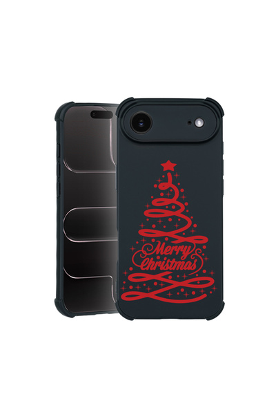 bestcase Carcasă Pro Shock pentru Apple iPhone 17 Air, cu design Brad de Crăc...