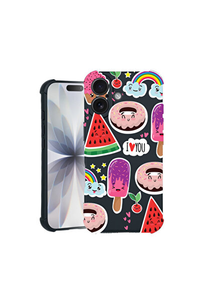 bestcase Carcasă Pro Shock pentru Apple iPhone 16 Pro, cu design Summer Feeli...