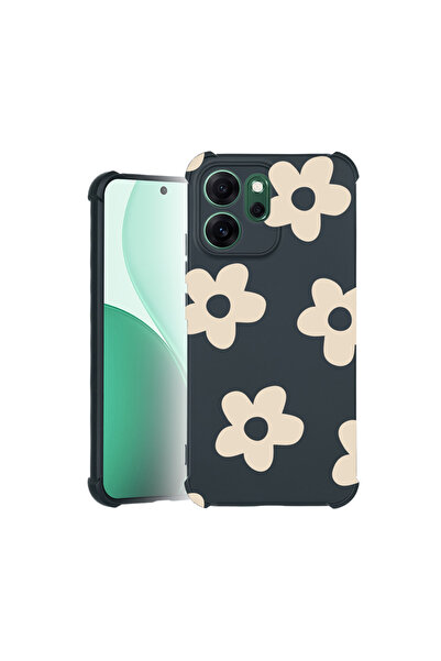 bestcase Carcasă Pro Shock pentru Oppo Reno 14F / FS, cu design Retro Daisy, 3100041 ASB 1481