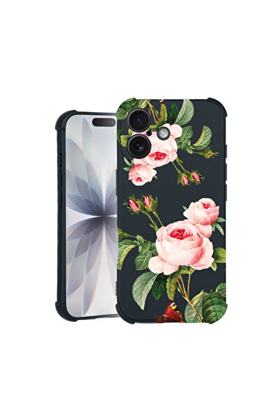 bestcase Carcasă Pro Shock pentru Apple iPhone 15 Pro Max, cu design roz, 310...
