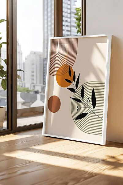 NT Handmade Laminated Framed Pvc Protected 3-Piece Abstract Patterned Decorative Uv Printing Mdf Wall Painting Set