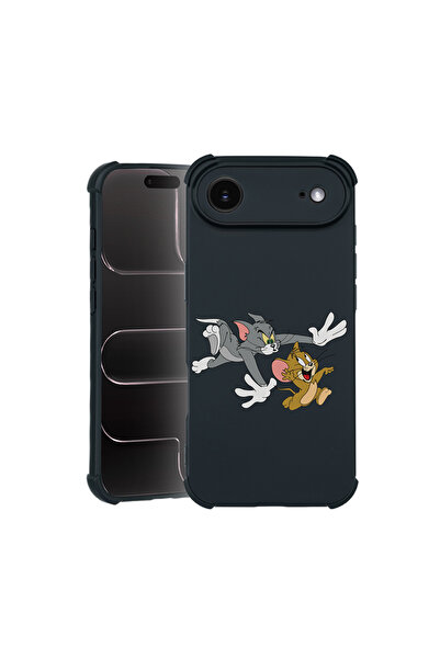 bestcase Carcasă Pro Shock pentru Apple iPhone 17 Air, cu design Tom și Jerry...