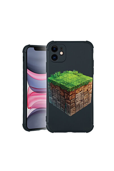 bestcase Carcasă Pro Shock pentru Apple iPhone 11, cu design Minecraft World,...